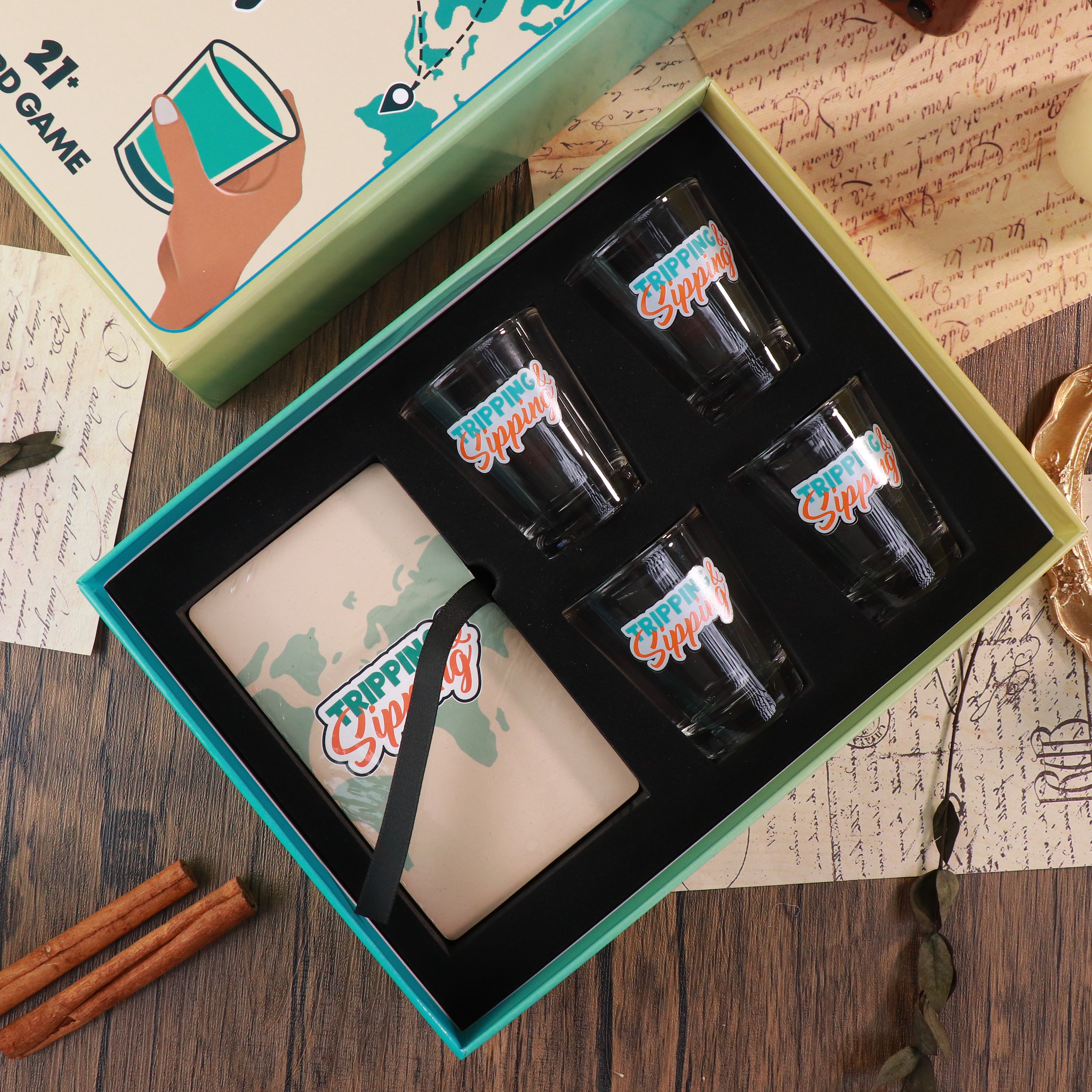 Tripping & Sipping: The Ultimate Party Game