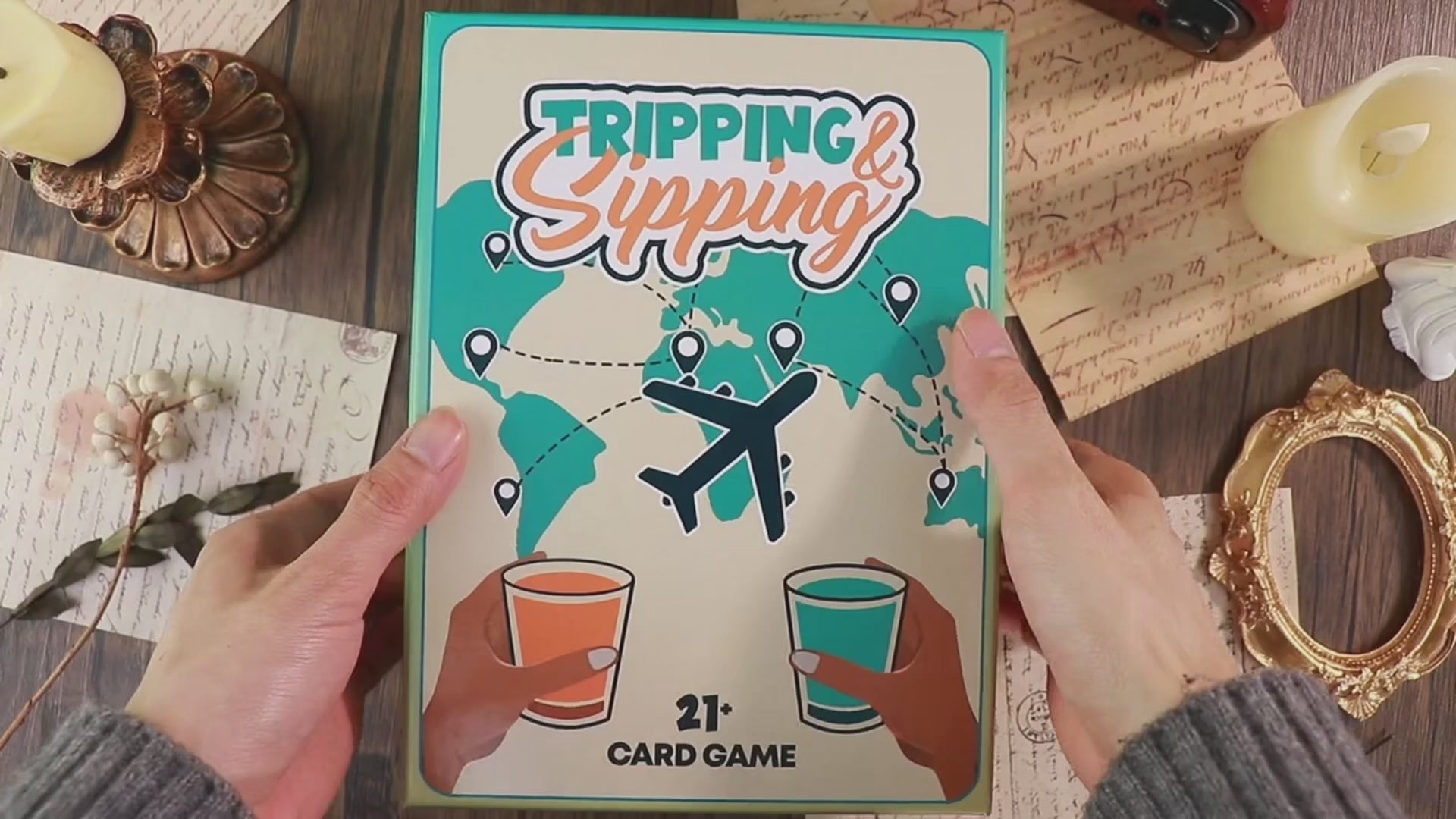 Tripping & Sipping: The Ultimate Party Game
